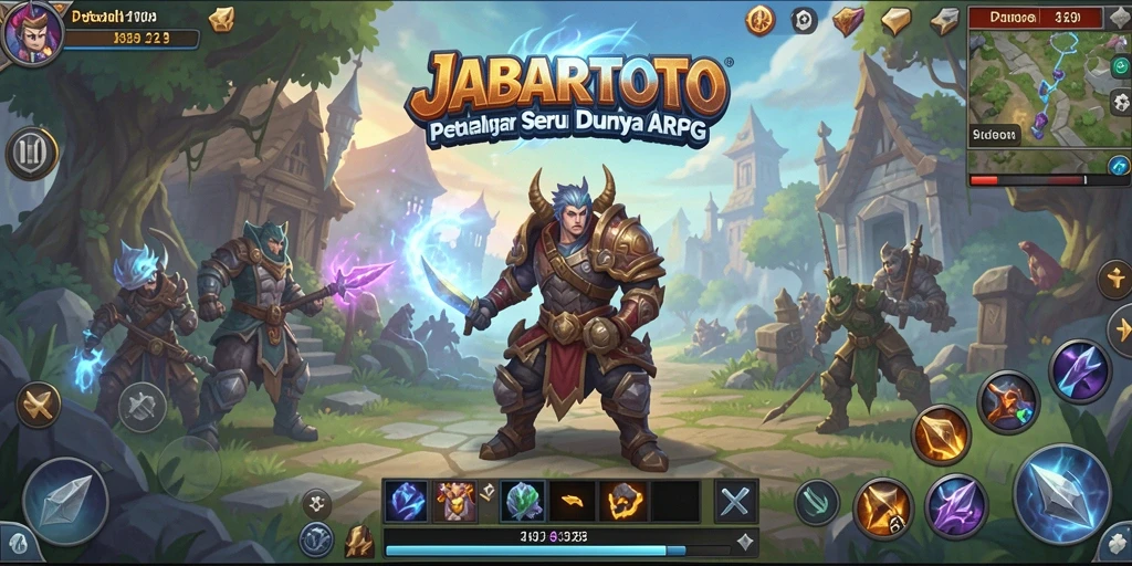 Tampilan gameplay menarik dari JABARTOTO yang menantang.