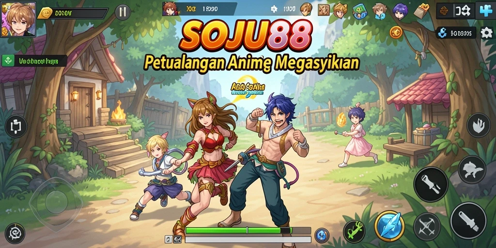 Gameplay seru dan karakter Anime yang menarik di SOJU88.